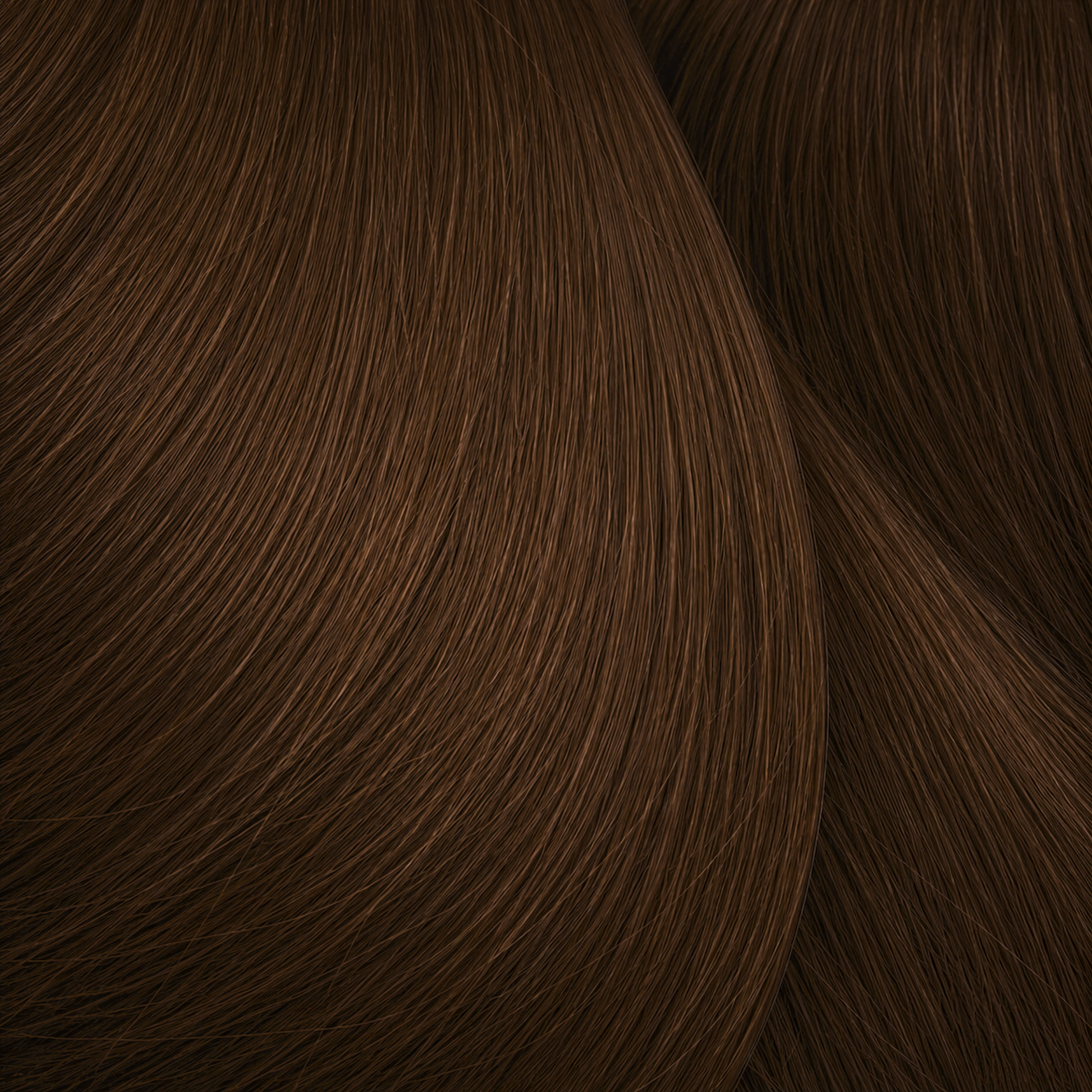 #4 Samtbraun | Echthaar Tape Extensions 85 cm | US Wellig ♡