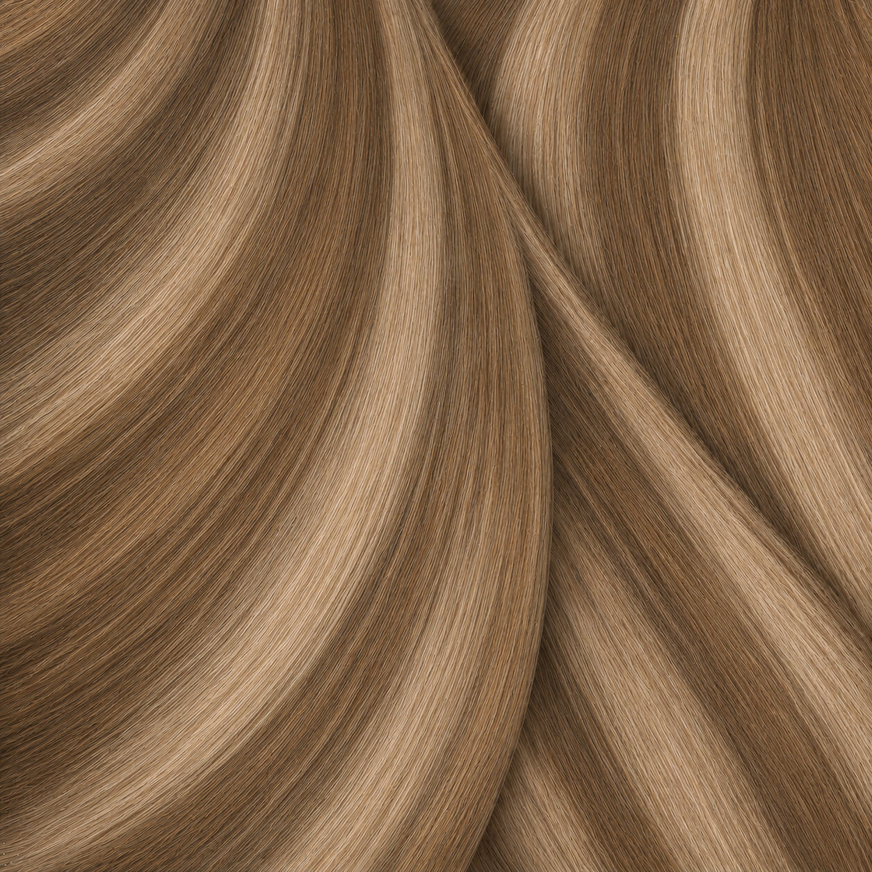 #4/27T24 Rehbraun | Echthaar Tape Extensions 45 cm | US Wellig ♡
