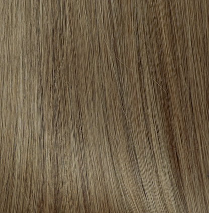 #5A HELLBRAUNE US WELLIGE TRESSEN ECHTHAAR GENIUS WEFT EXTENSIONS 65CM ♡