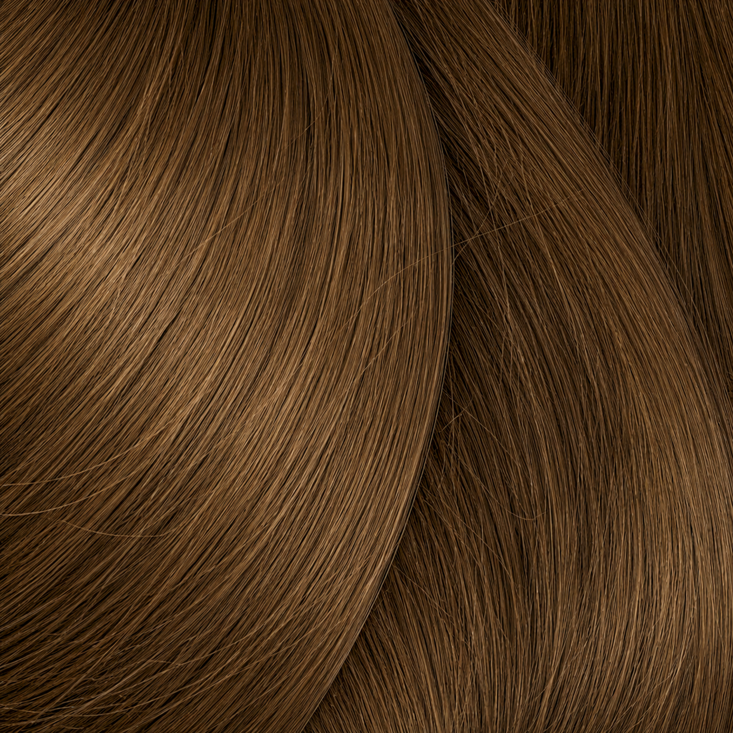 #6 Haselnussbraun | Echthaar Tape Extensions 55 cm | US Wellig ♡