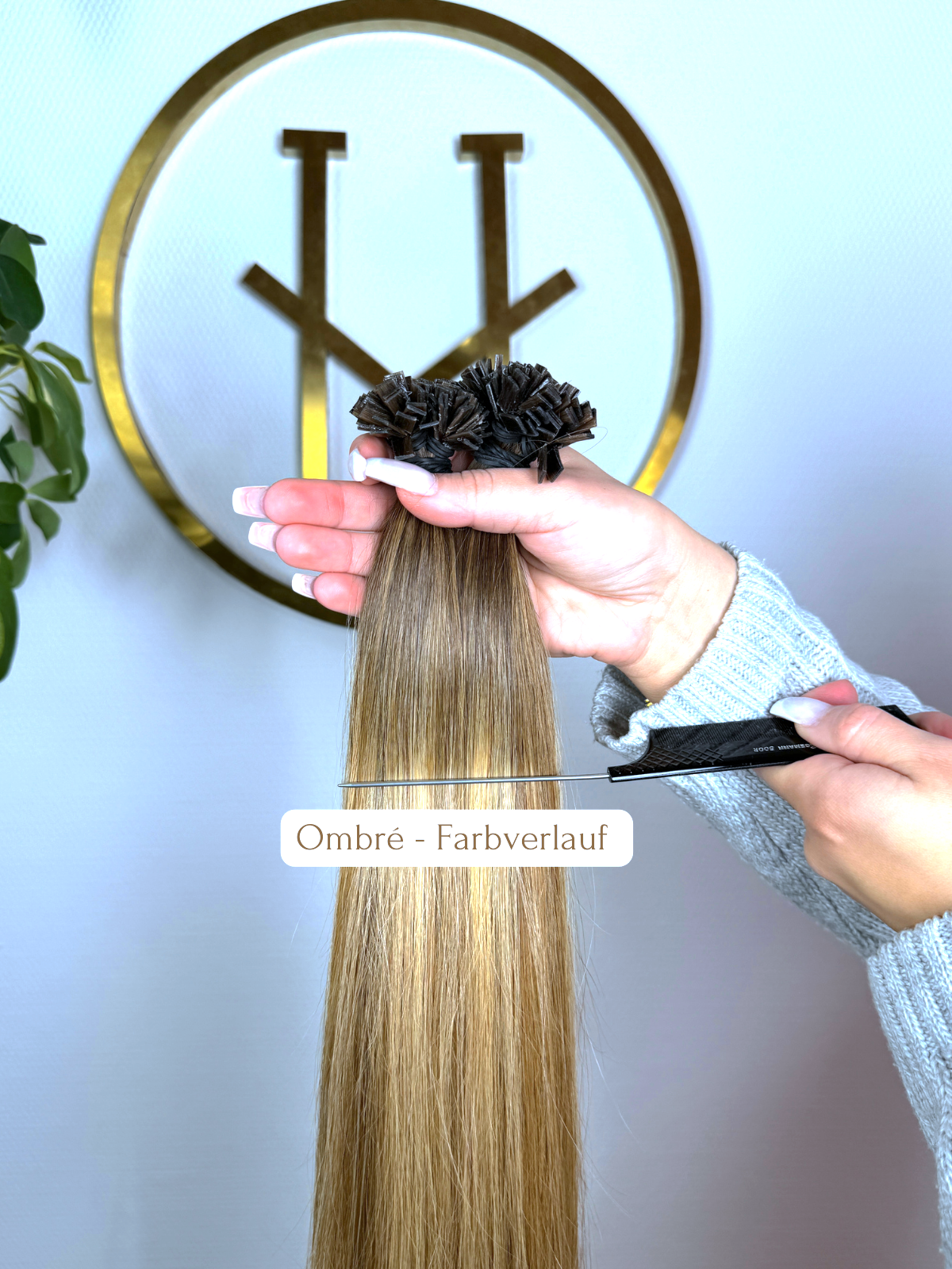 #MOCHA MELT US WELLIGE KERATIN BONDINGS BALAYAGE BRAUN 65CM ♡