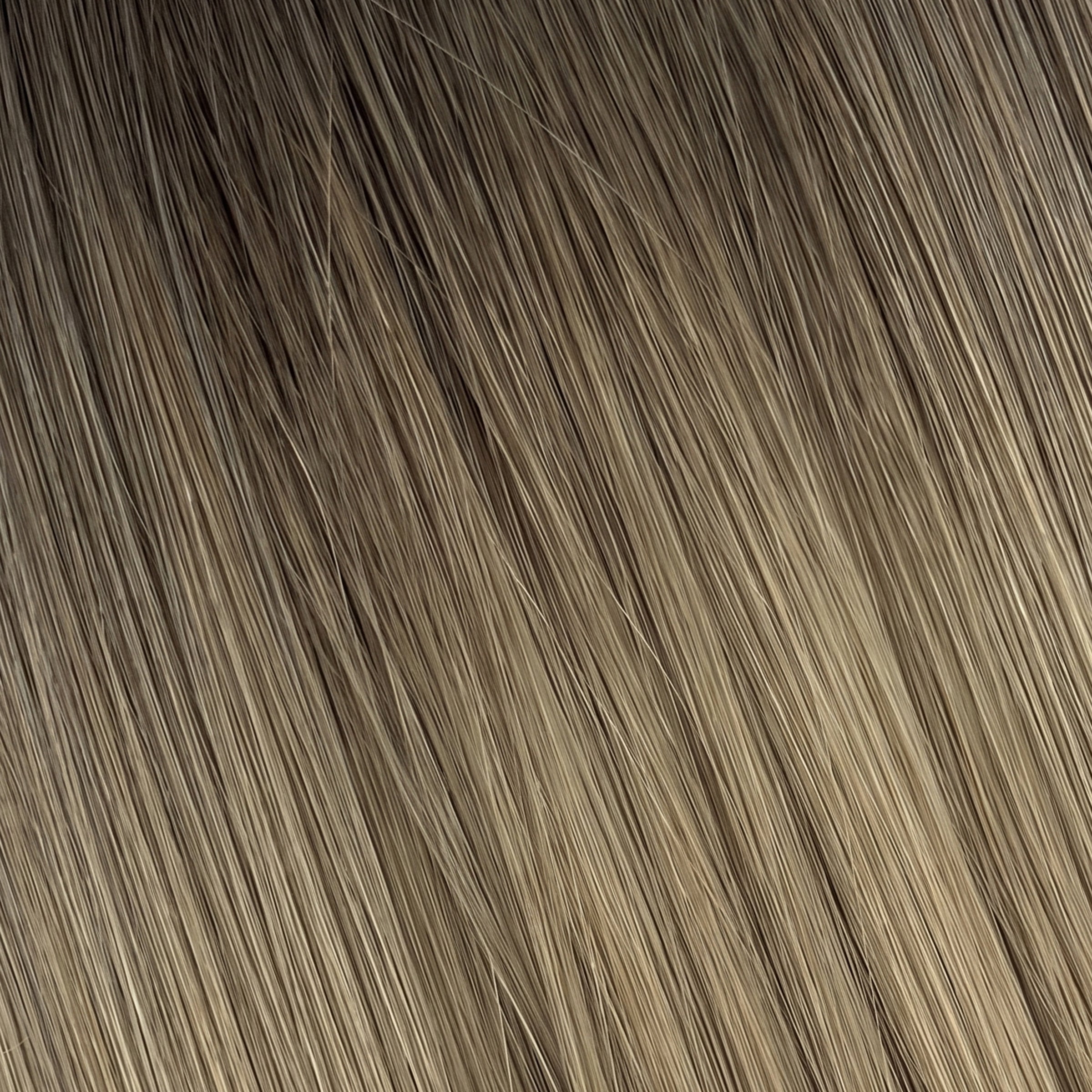 Ash Melt | Echthaar Tressen – Invisible Butterfly, glatt (RU)