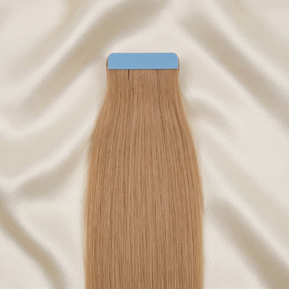 #BISQUID BLOND STANDARD RUSSISCHE TAPE EXTENSIONS GLATT ♡