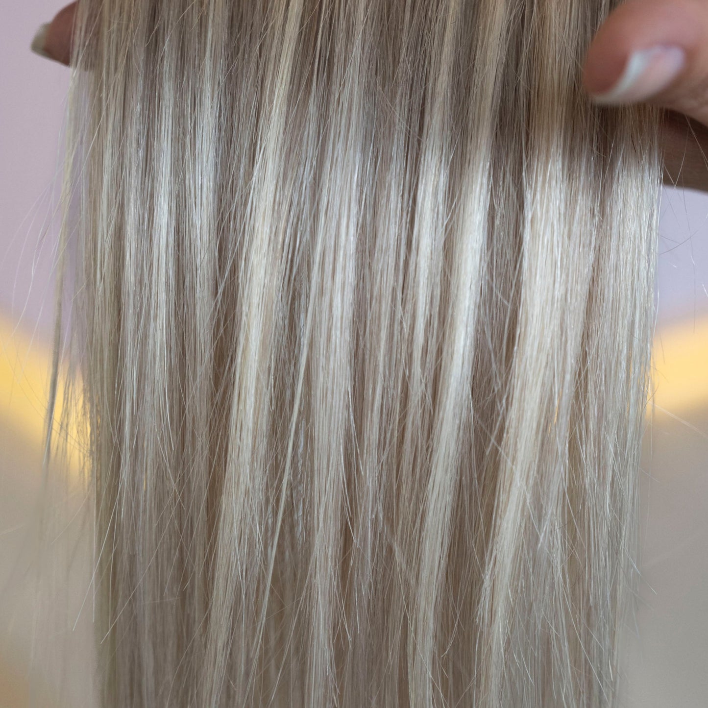 TRESSEN #BUTTER CREAM RU GLATT CLASSIC WEFT ♡
