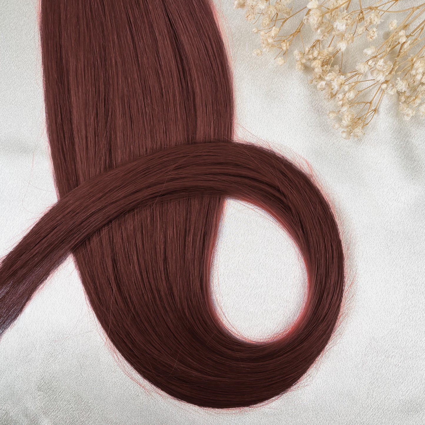 #BERRY VELVET STANDARD RUSSISCHE TAPE EXTENSIONS GLATT ♡
