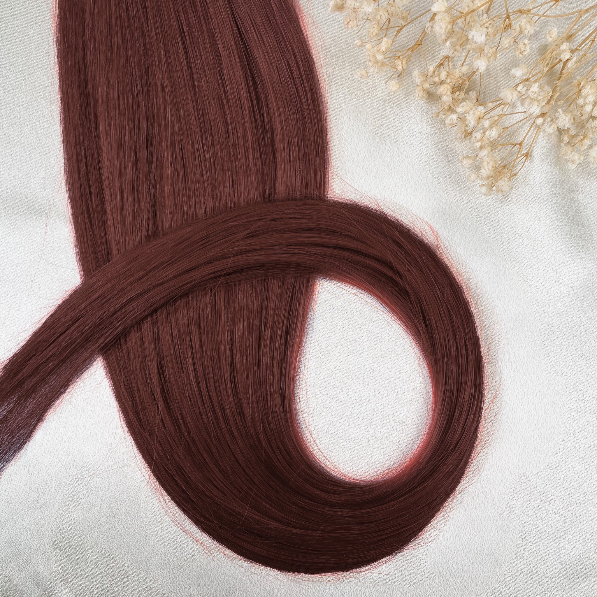 #BERRY VELVET STANDARD RUSSISCHE TAPE EXTENSIONS GLATT ♡