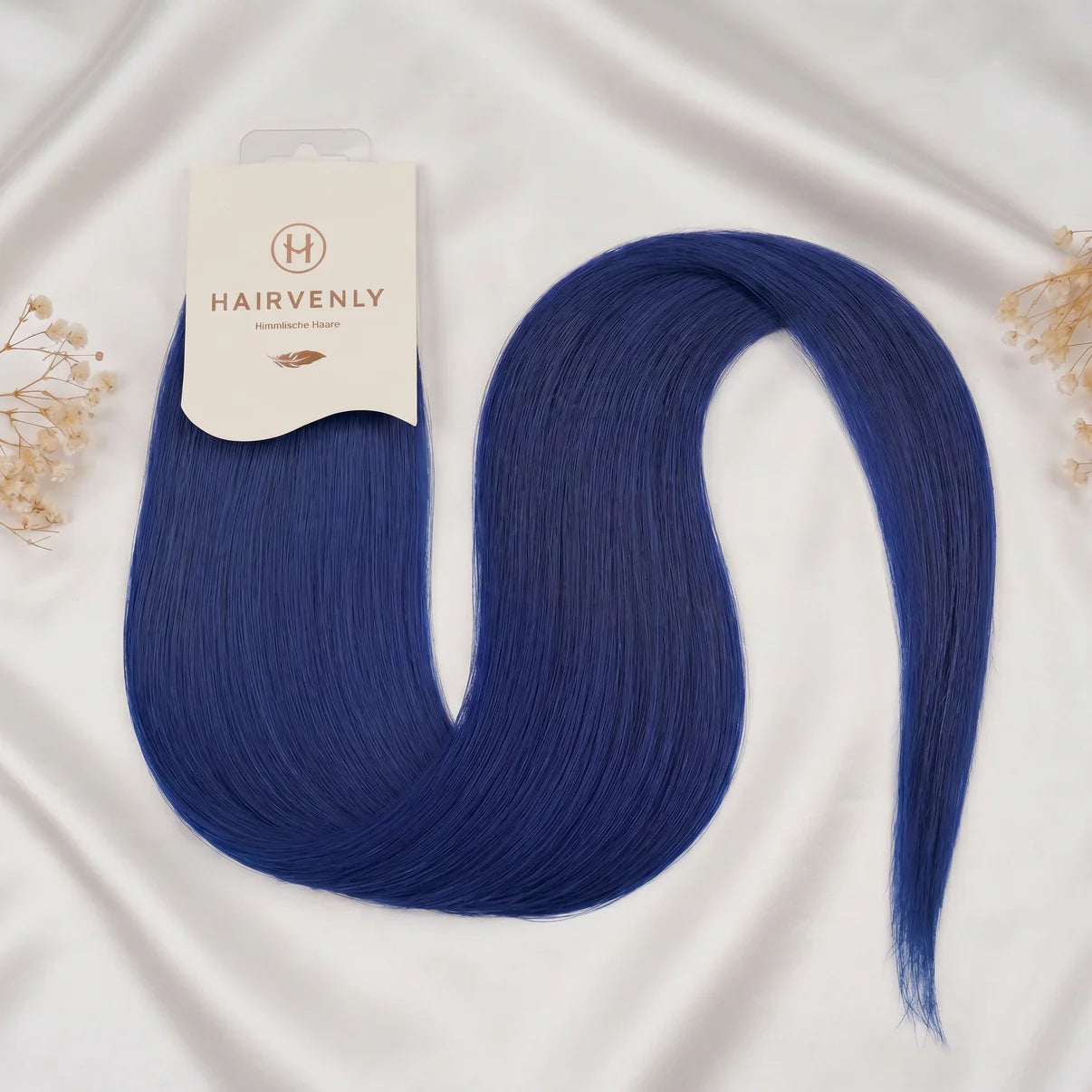 #BLAUE STANDARD RUSSISCHE TAPE EXTENSIONS GLATT ♡
