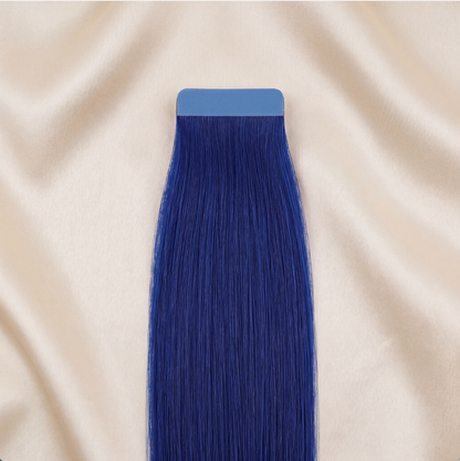 #BLUE STANDARD RUSSISCHE TAPE EXTENSIONS GLATT ♡