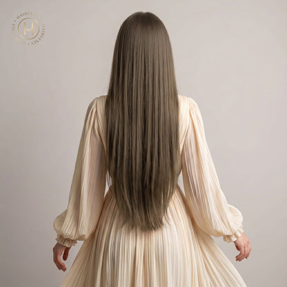 #CAPPUCCINO STANDARD RUSSISCHE TAPE EXTENSIONS GLATT ♡