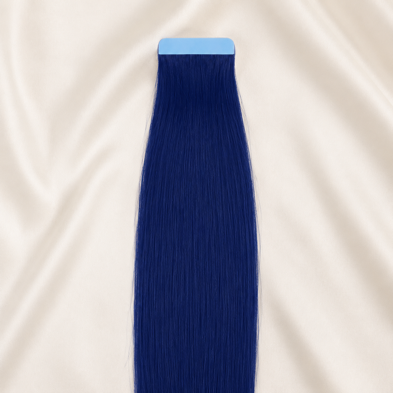 #BLAUE STANDARD RUSSISCHE TAPE EXTENSIONS GLATT ♡