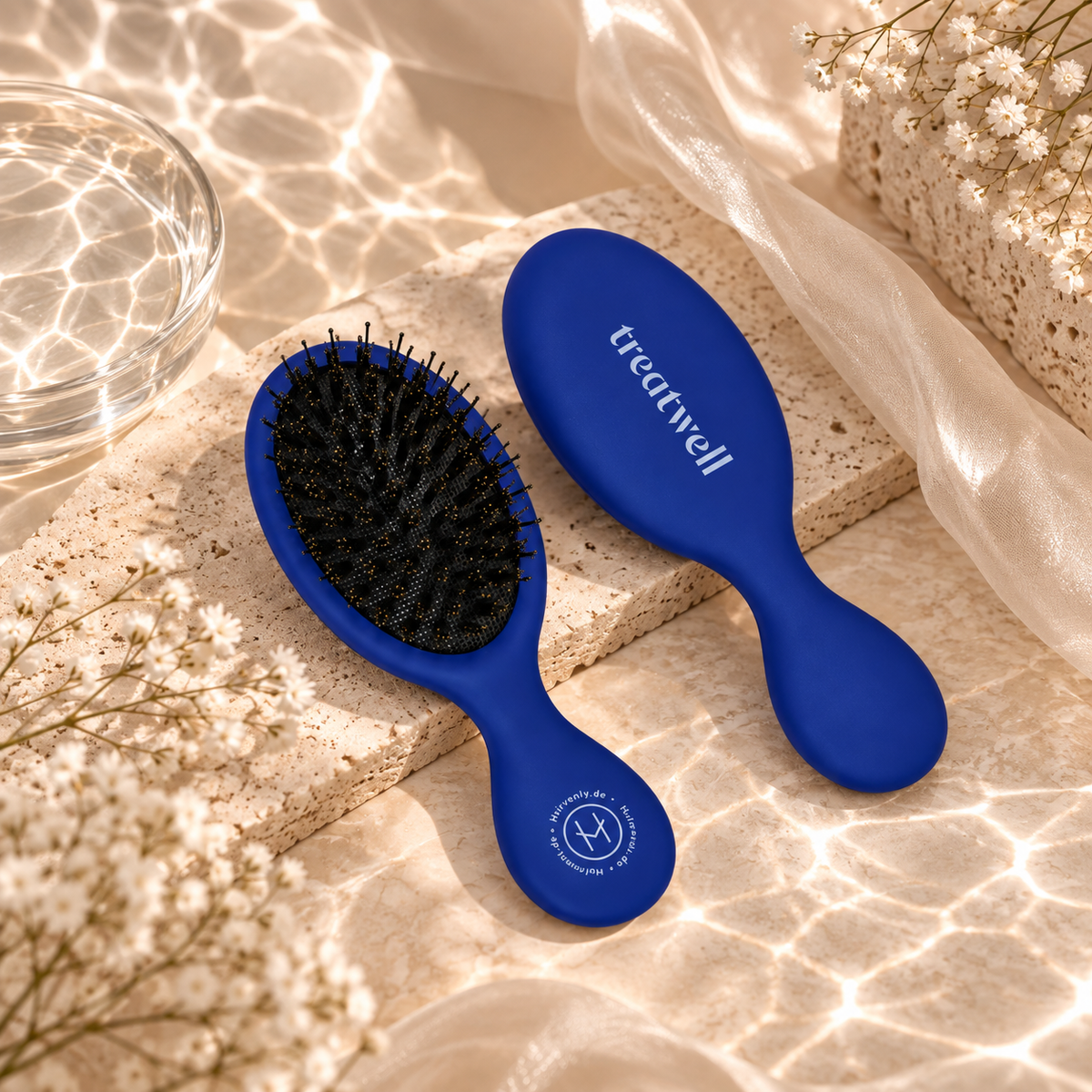 Mini Haarbürste für unterwegs | Hairvenly x Treatwell