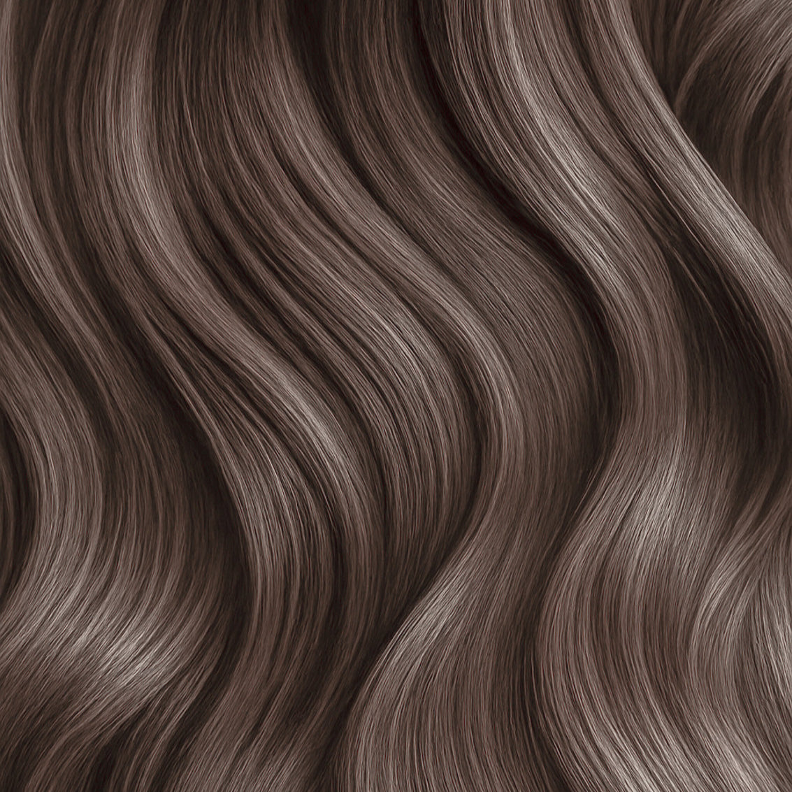 #CAPPUCCINO - INVISIBLE CLIP EXTENSIONS - DUNKELBLOND ASCH ♡