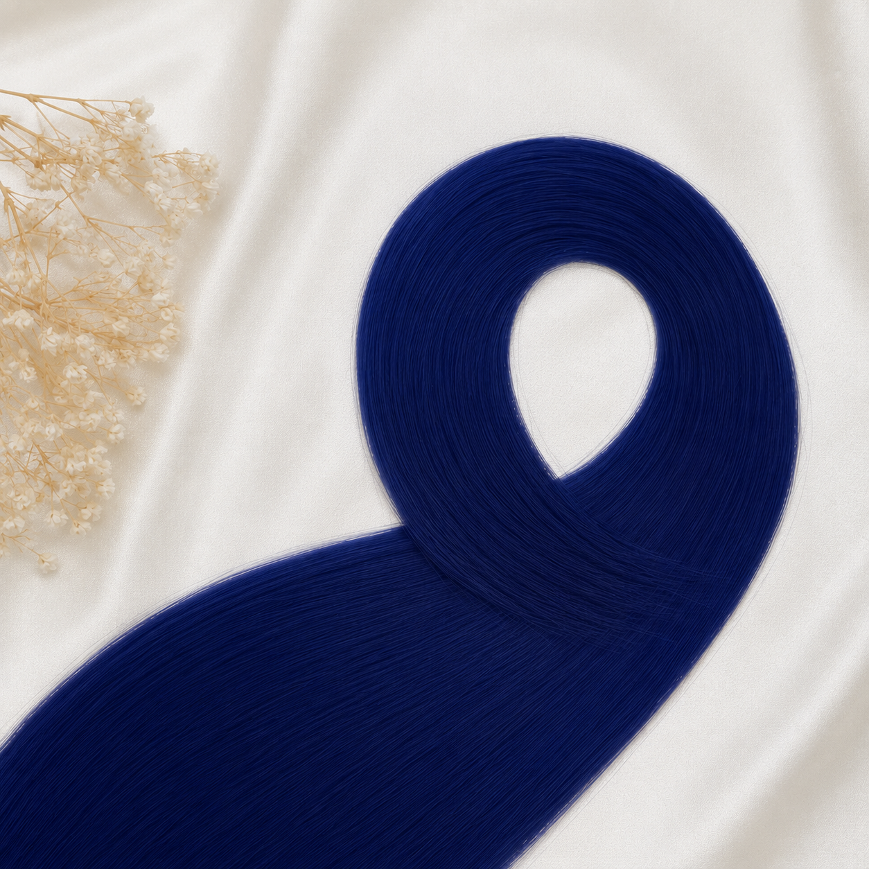 #BLAUE STANDARD RUSSISCHE TAPE EXTENSIONS GLATT ♡