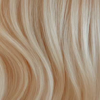 #CHAMPAGNE - INVISIBLE CLIP EXTENSIONS - HELLBLOND GOLD ♡
