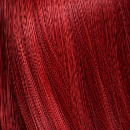#CHERRY RED - INVISIBLE CLIP EXTENSIONS ♡