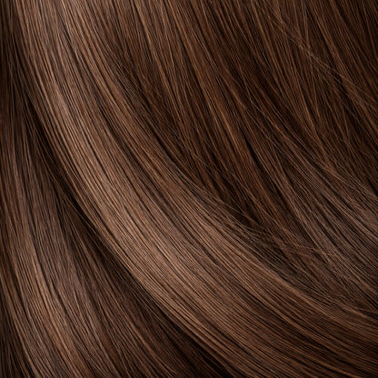 #CHESTNUT BROWN - INVISIBLE CLIP EXTENSIONS ♡
