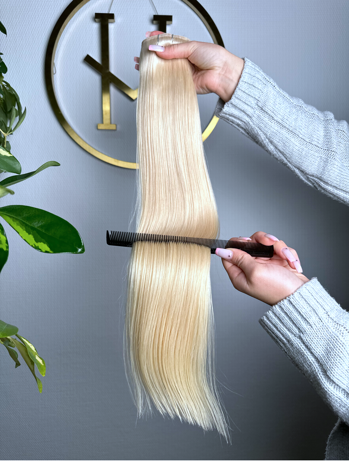 #PLATIN - INVISIBLE CLIP EXTENSIONS 150G