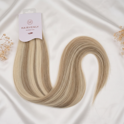#BUTTER CREAM STANDARD RUSSISCHE TAPE EXTENSIONS GLATT ♡