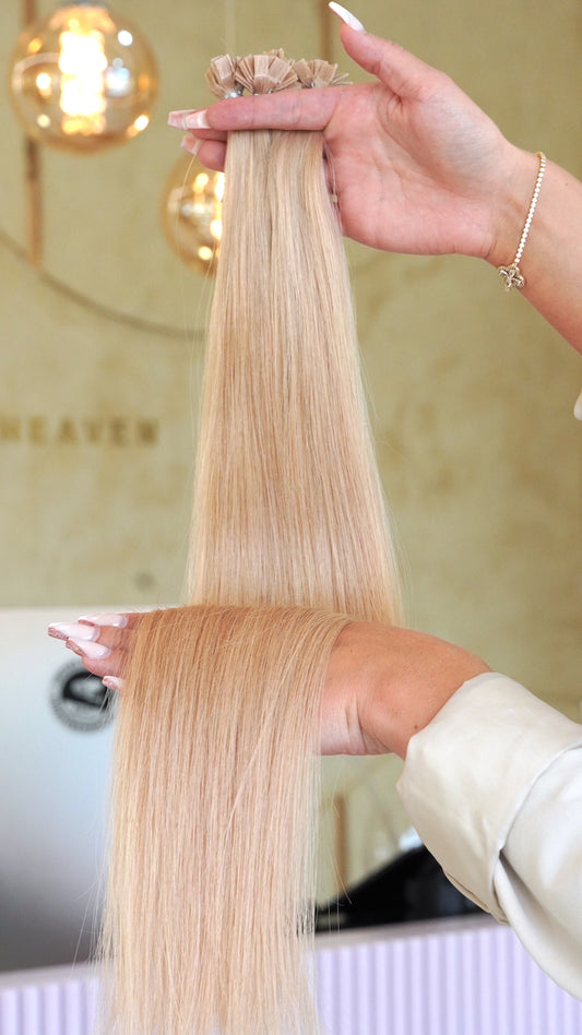 #BEACH BLOND RUSSISCHE BONDINGS GLATT 1G