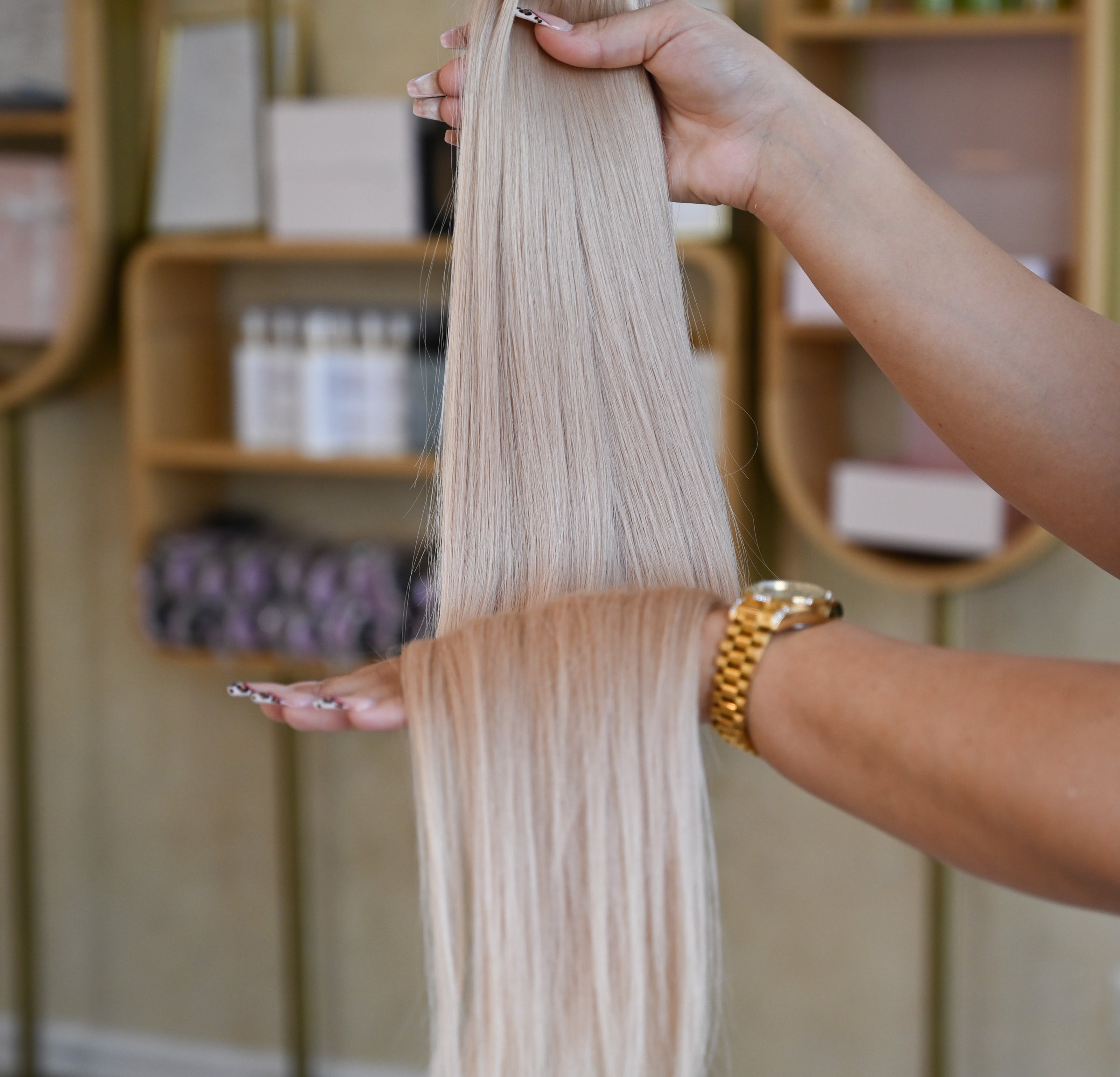 #COLDNESS GENIUS WEFT RUSSISCHES GLATTES HAAR  60CM ♡