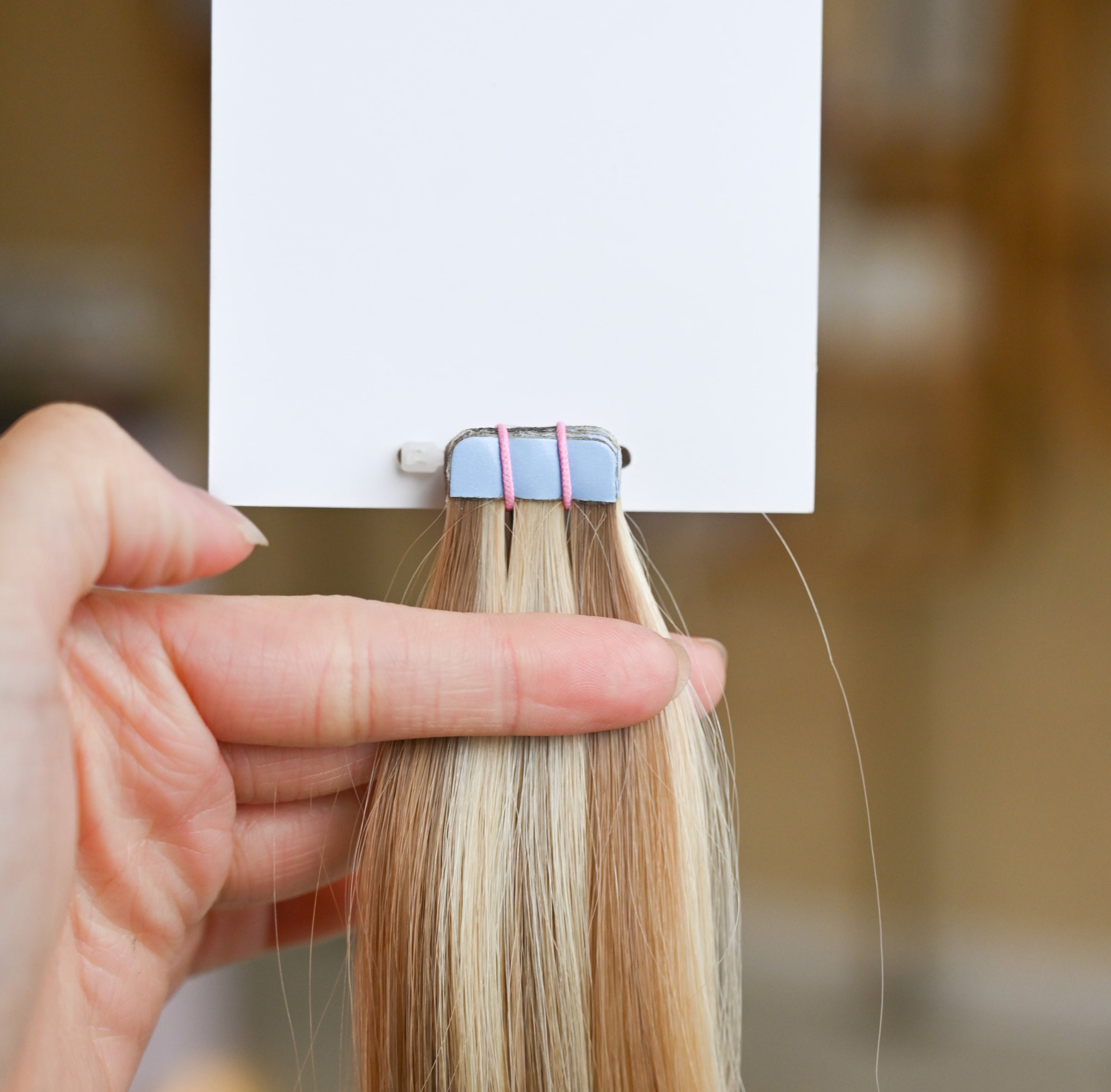 #MACADAMIA GLOW MINI TAPE EXTENSIONS RU GLATT ♡