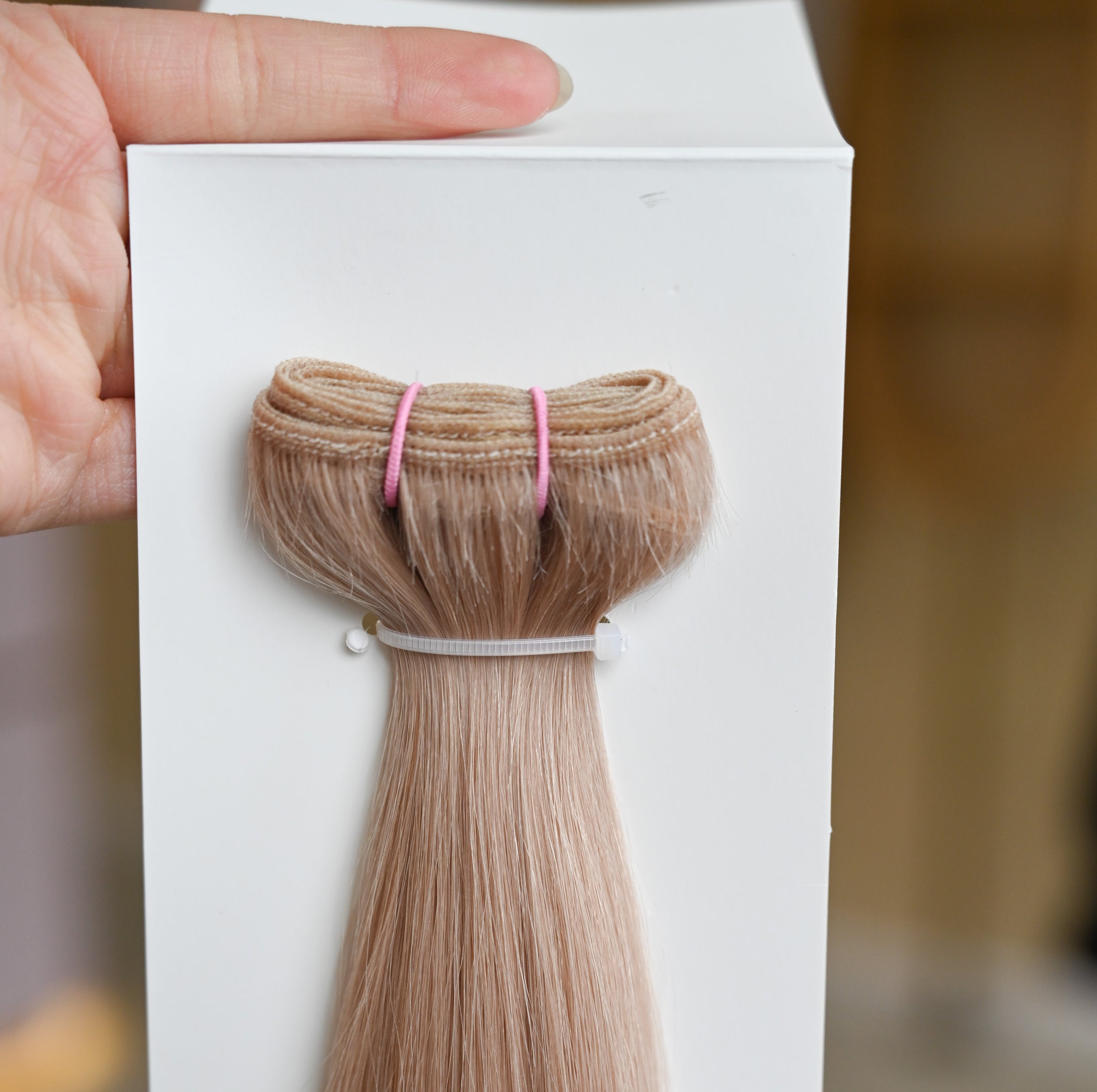 TRESSEN #BISCUITBLOND RU GLATT CLASSIC WEFT ♡