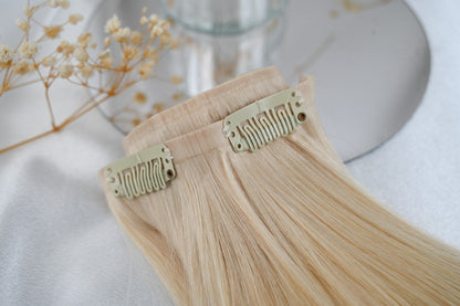 #PLATIN - INVISIBLE CLIP EXTENSIONS - LIGHTBLOND ♡