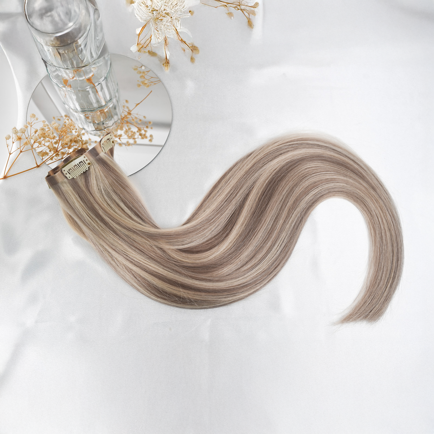 #BUTTER CREAM - INVISIBLE CLIP EXTENSIONS ♡