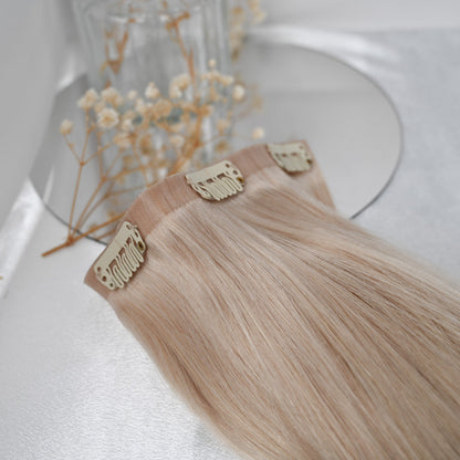#SHINY - INVISIBLE CLIP EXTENSIONS - LICHTBLOND ASCH ♡