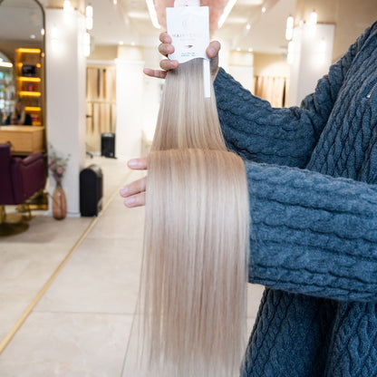 #NAMELESS GENIUS WEFT RUSSISCHES GLATTES HAAR  60CM ♡