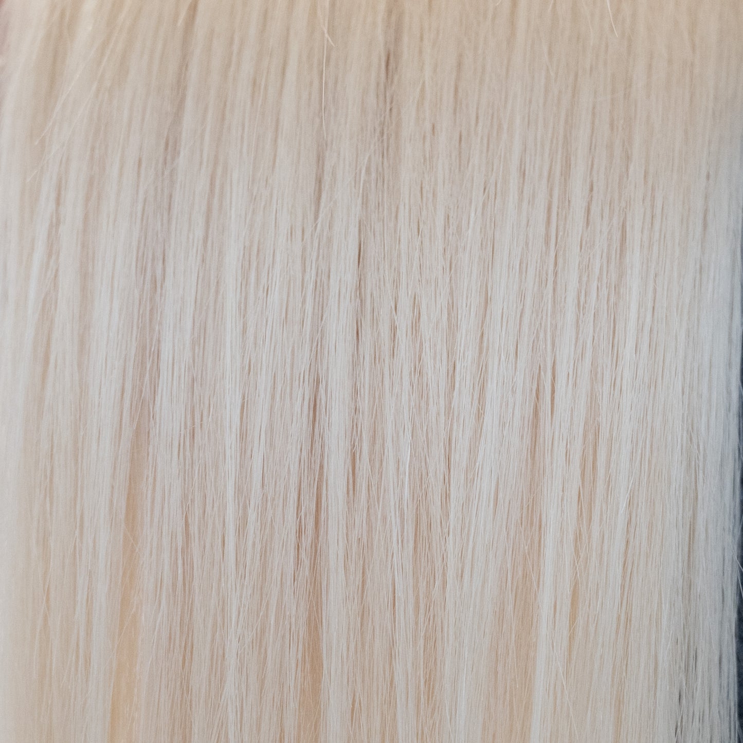#PEARL WHITE GENIUS WEFT RUSSISCHES GLATTES HAAR  60CM ♡