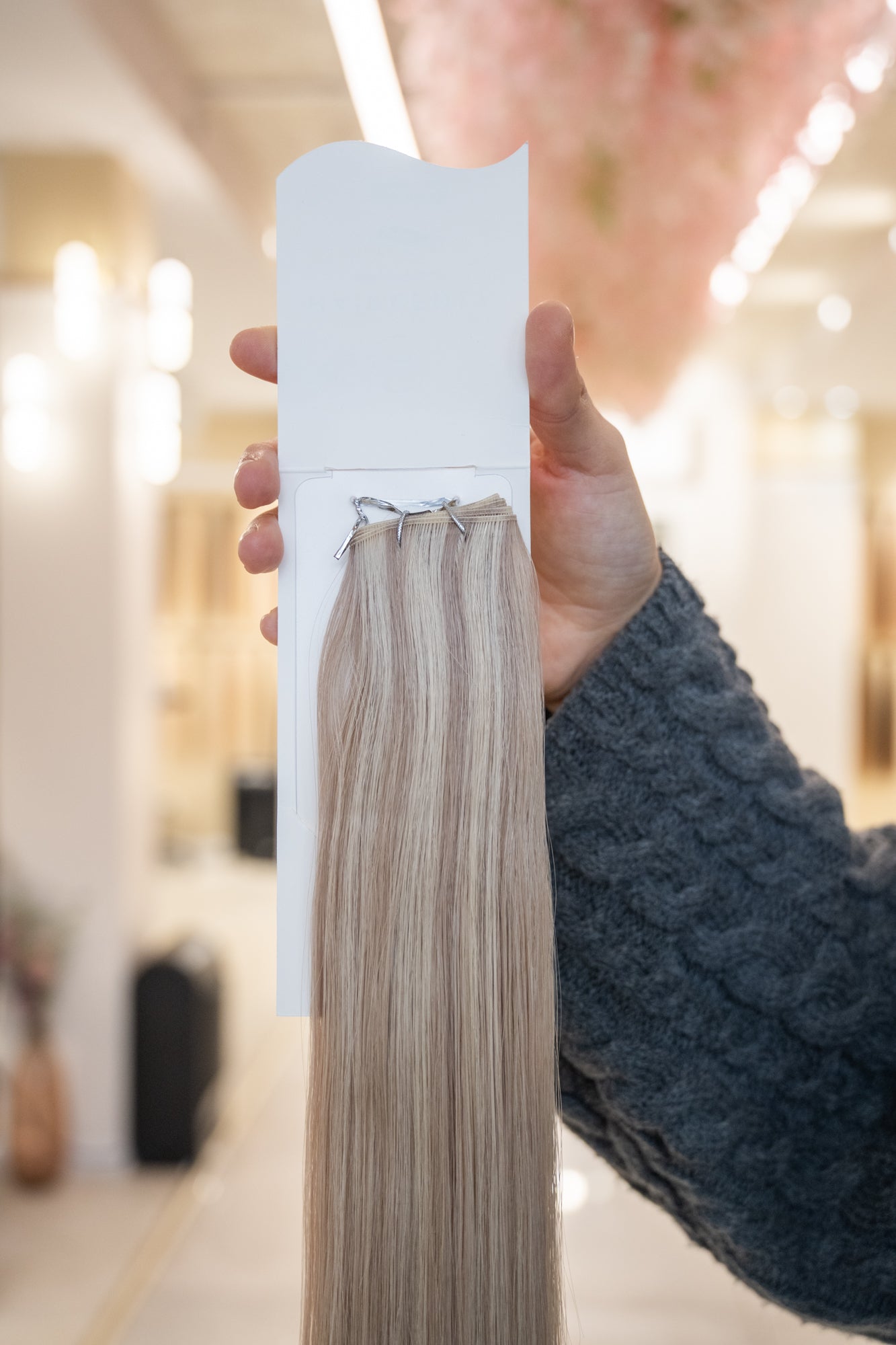 #FROSTY GENIUS WEFT RUSSISCHES GLATTES HAAR  60CM ♡