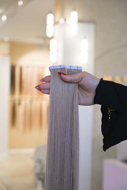 #BISQUID BLOND STANDARD RUSSISCHE TAPE EXTENSIONS ♡