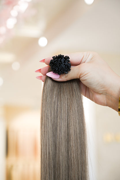 #5A KERATIN BONDINGS SCHWARZE 85CM ♡