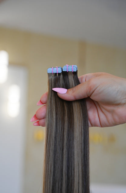 #MOCHAMELT MINI TAPE EXTENSIONS ♡