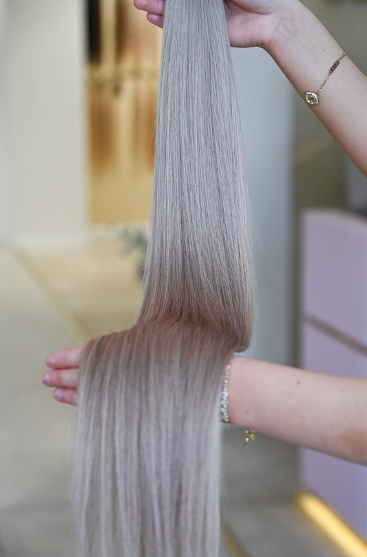 #TAUPE MINI TAPE EXTENSIONS INVISIBLE