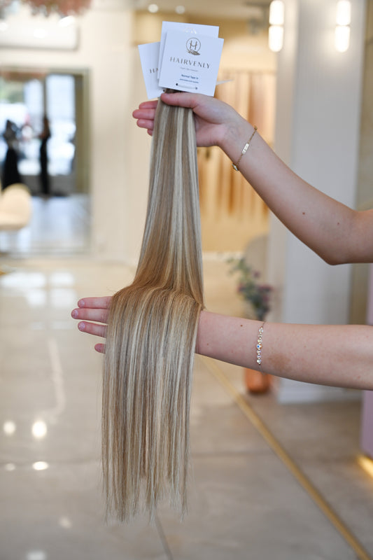 #MACADAMIA GLOW STANDARD RUSSISCHE TAPE EXTENSIONS ♡