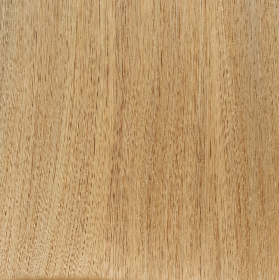 #27 GOLDBLOND US WELLIGE TRESSE ECHTHAAR GENIUS WEFT EXTENSIONS 65CM♡