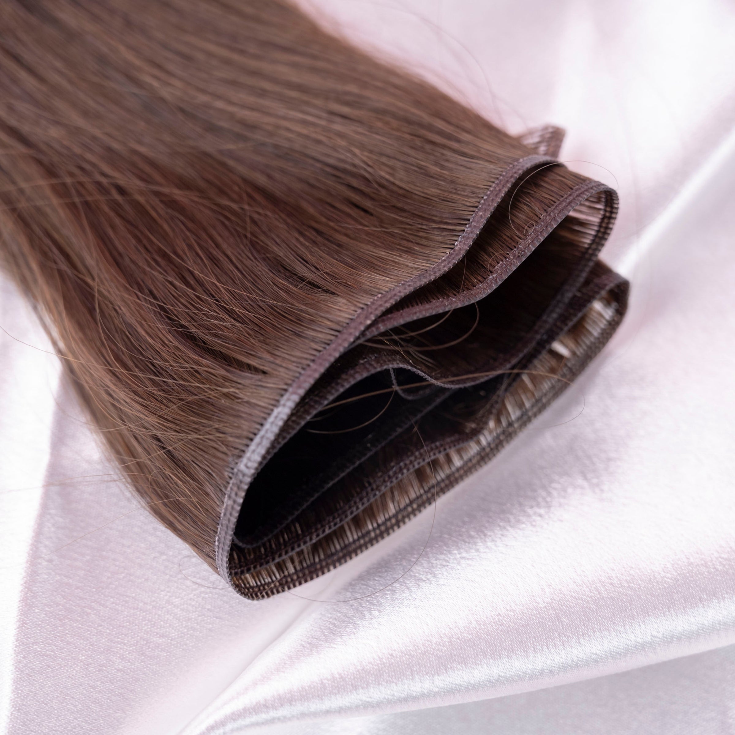 #BITTER CACAO GENIUS WEFT RUSSISCHES GLATTES HAAR  60CM ♡