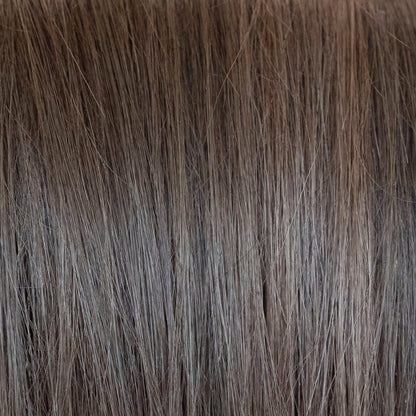 #3A MITTELASCHBRAUNE ECHTHAAR GENIUS WEFT 65CM ♡