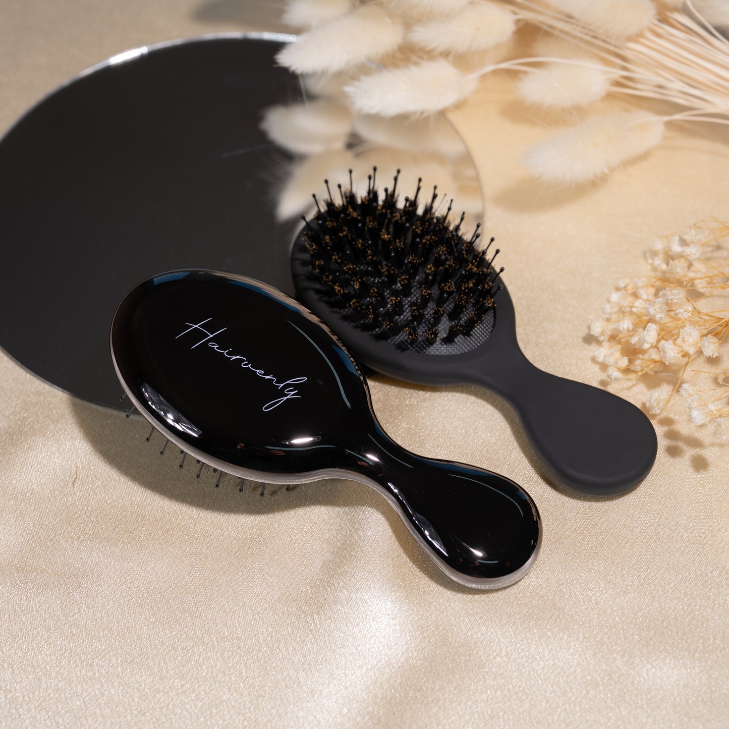 HAIRVENLY MINI-EXTENSIONS-BÜRSTE SCHWARZ