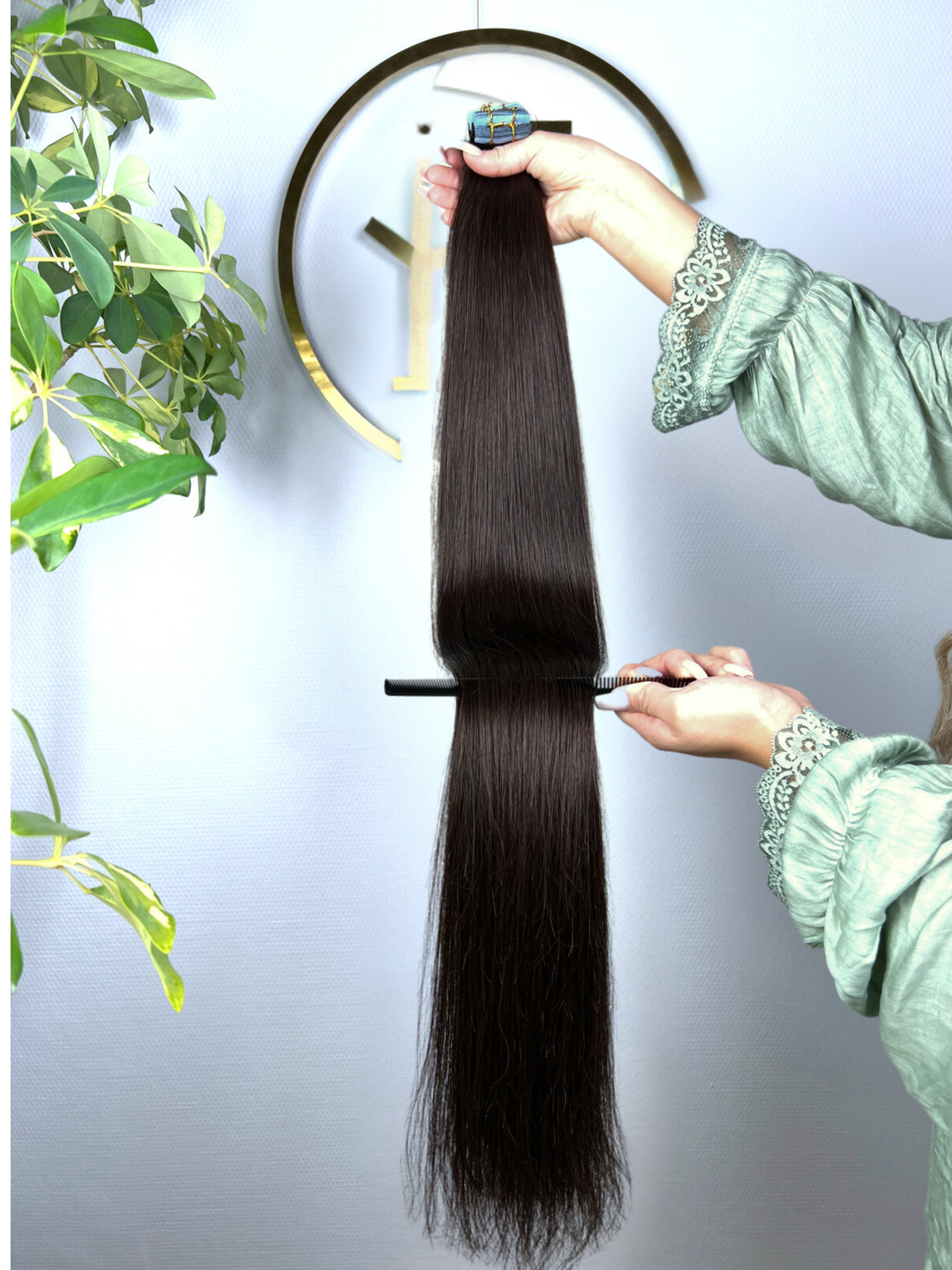 #NATURAL US WELLIGE TAPE 85CM ♡