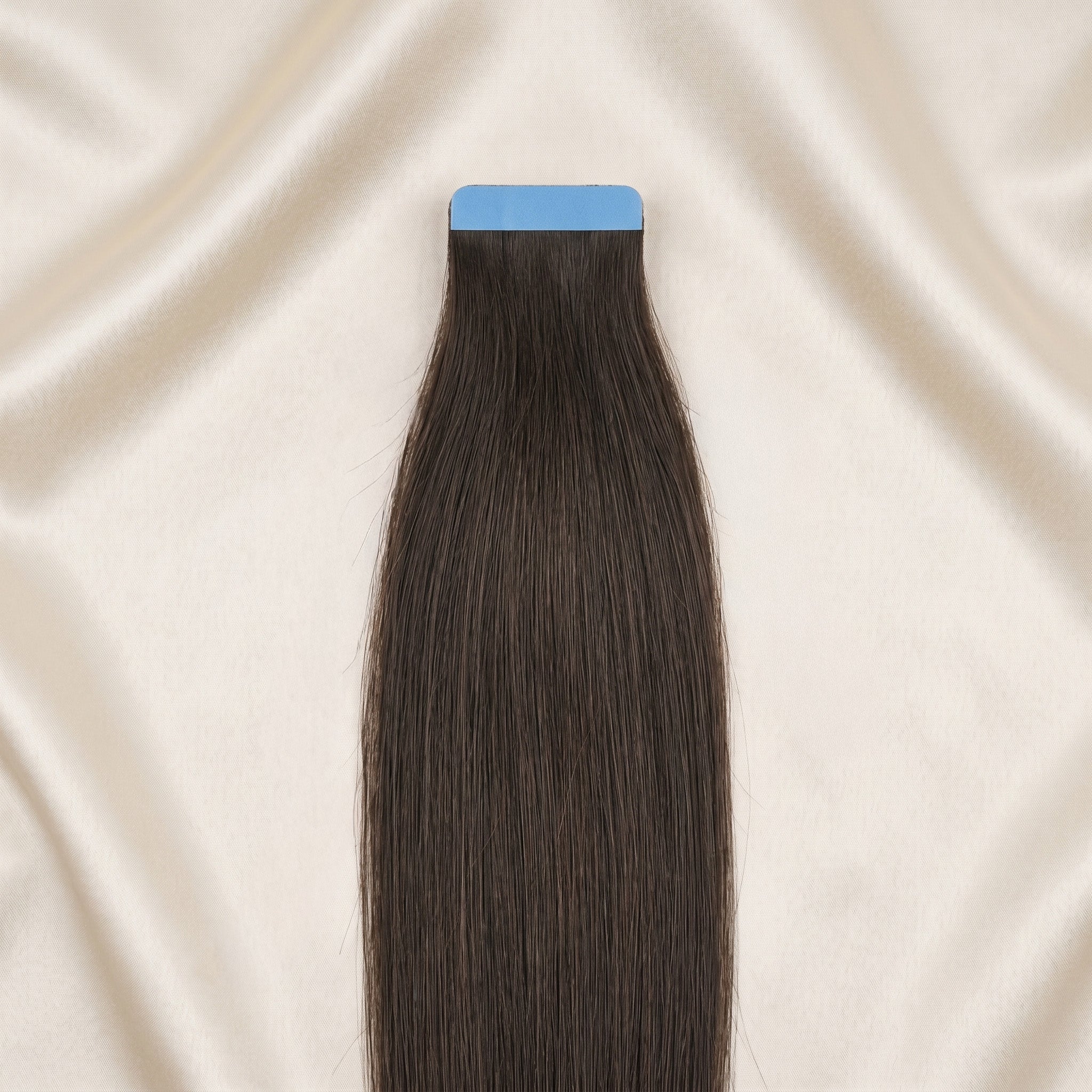 #ESPRESSO BROWN STANDARD RUSSISCHE TAPE EXTENSIONS GLATT ♡