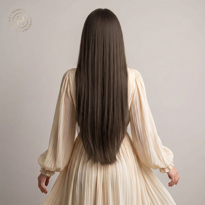 #ESPRESSO BROWN STANDARD RUSSISCHE TAPE EXTENSIONS GLATT ♡