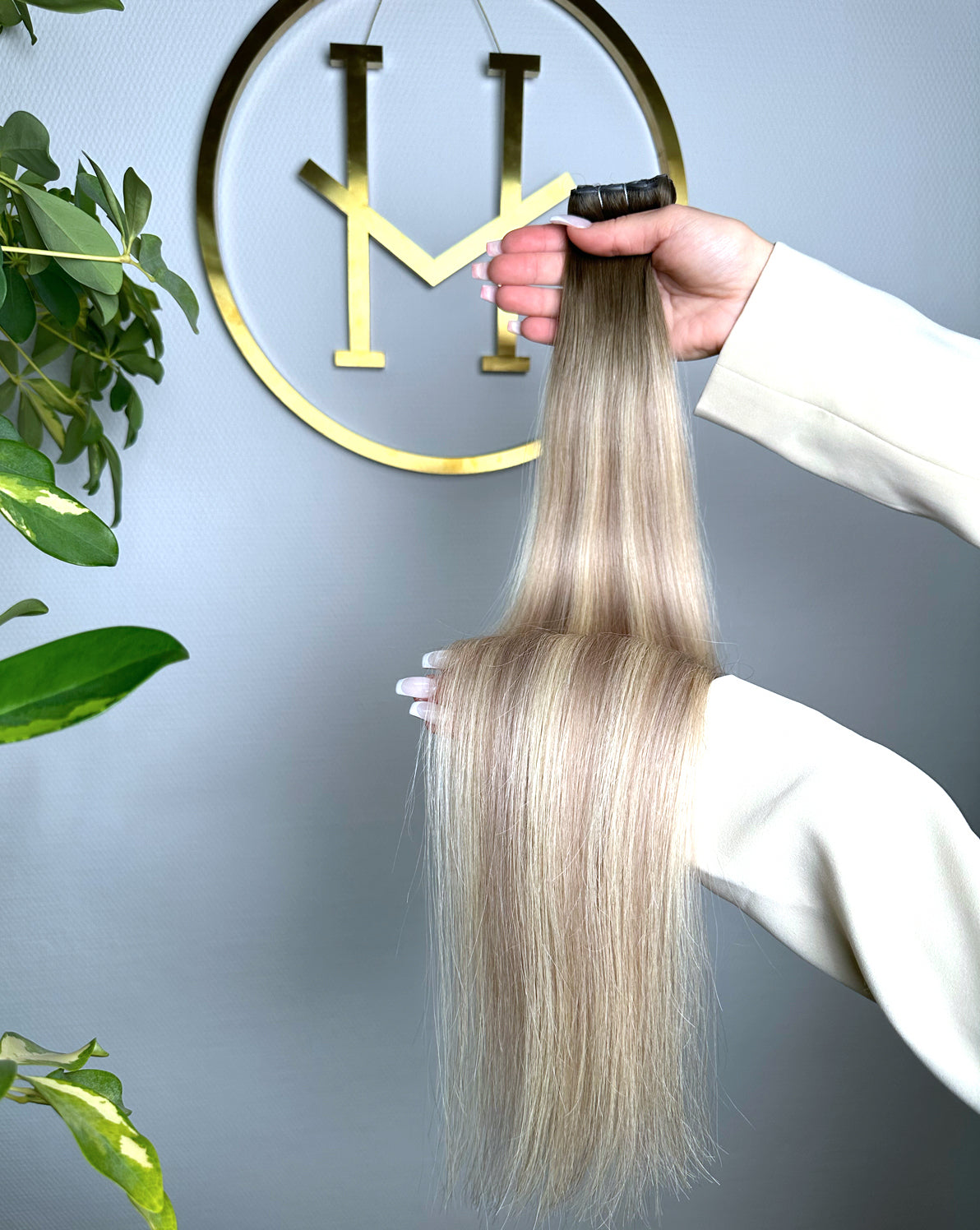 Cool Toned | Echthaar Tressen – Invisible Butterfly, glatt (RU)