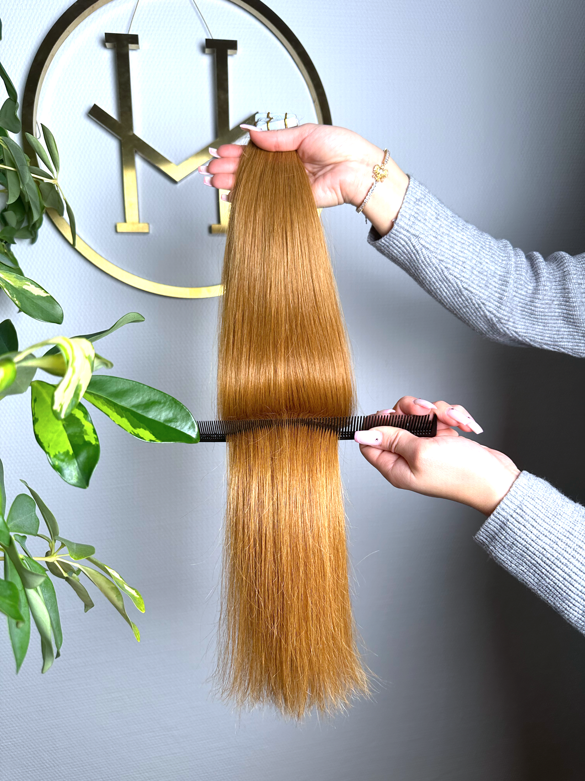 #8 GOLDKUPFER 45CM TAPE EXTENSIONS ♡