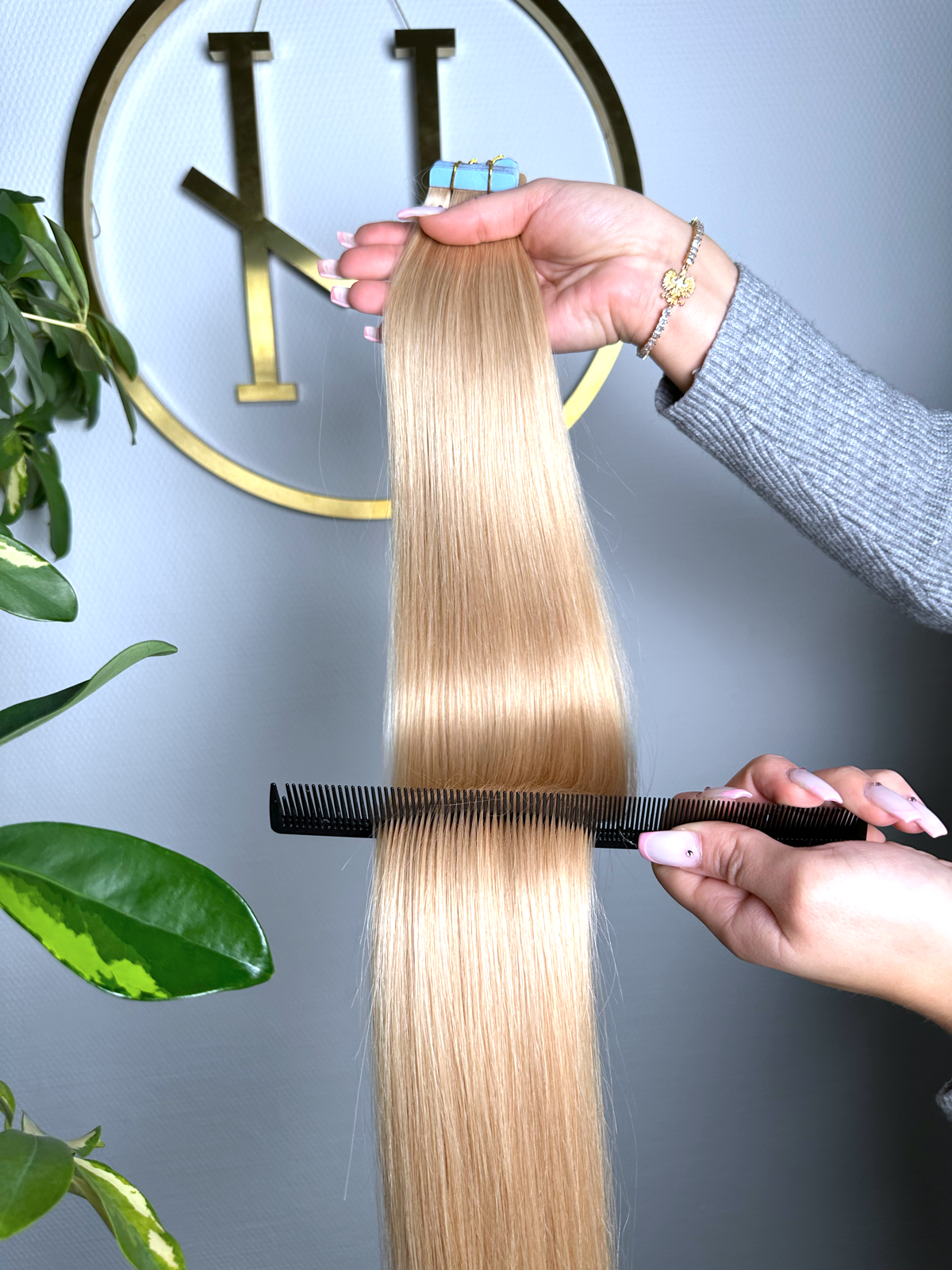 #24A 45CM SANDBLONDE TAPE EXTENSIONS  ♡