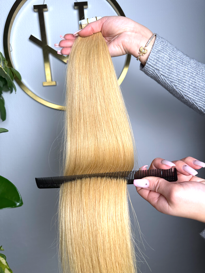 #27 GOLDBLONDE TAPE EXTENSIONS 65CM ♡