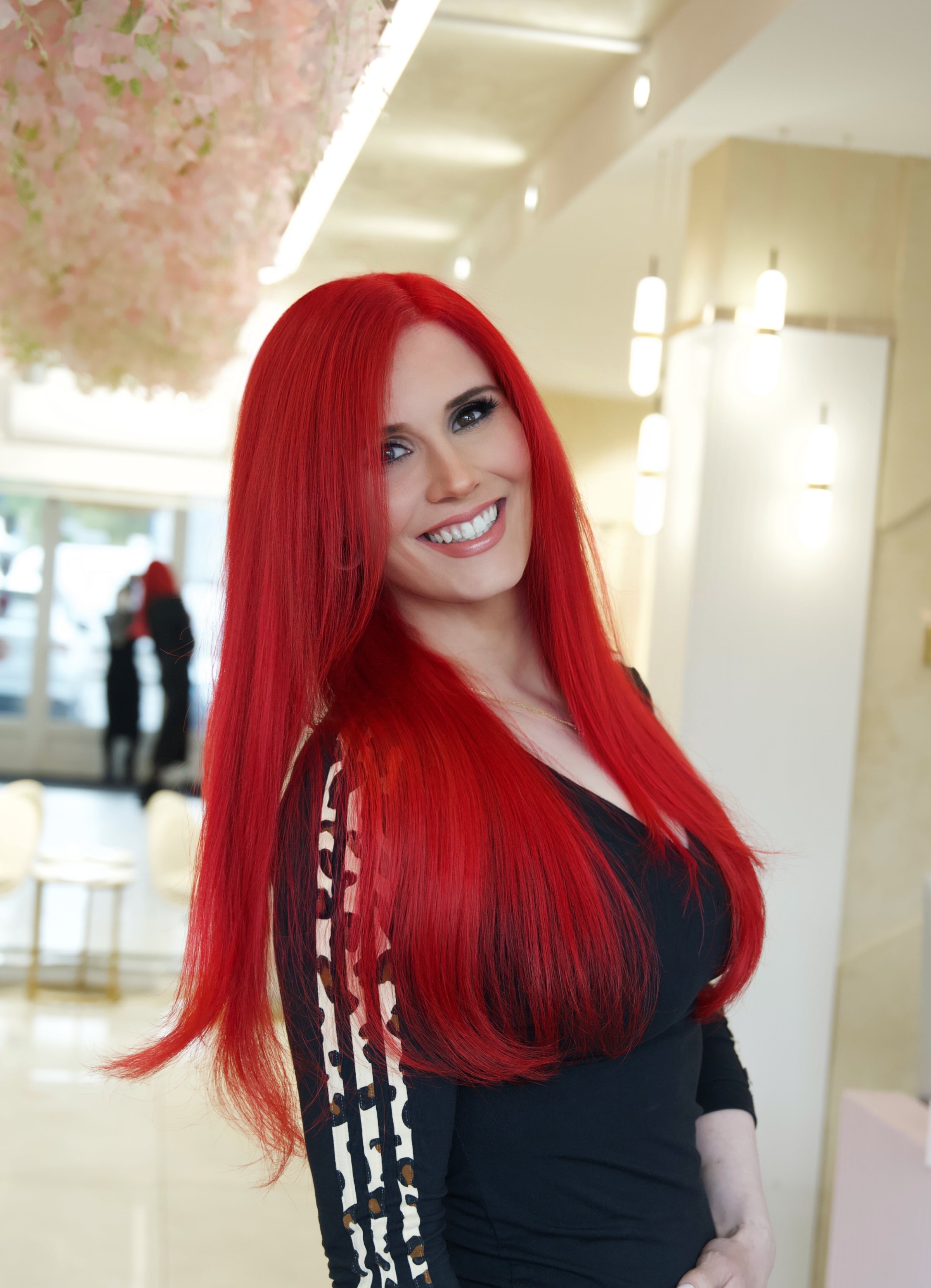 #RED US WELLIGE TAPE EXTENSIONS 65CM ♡