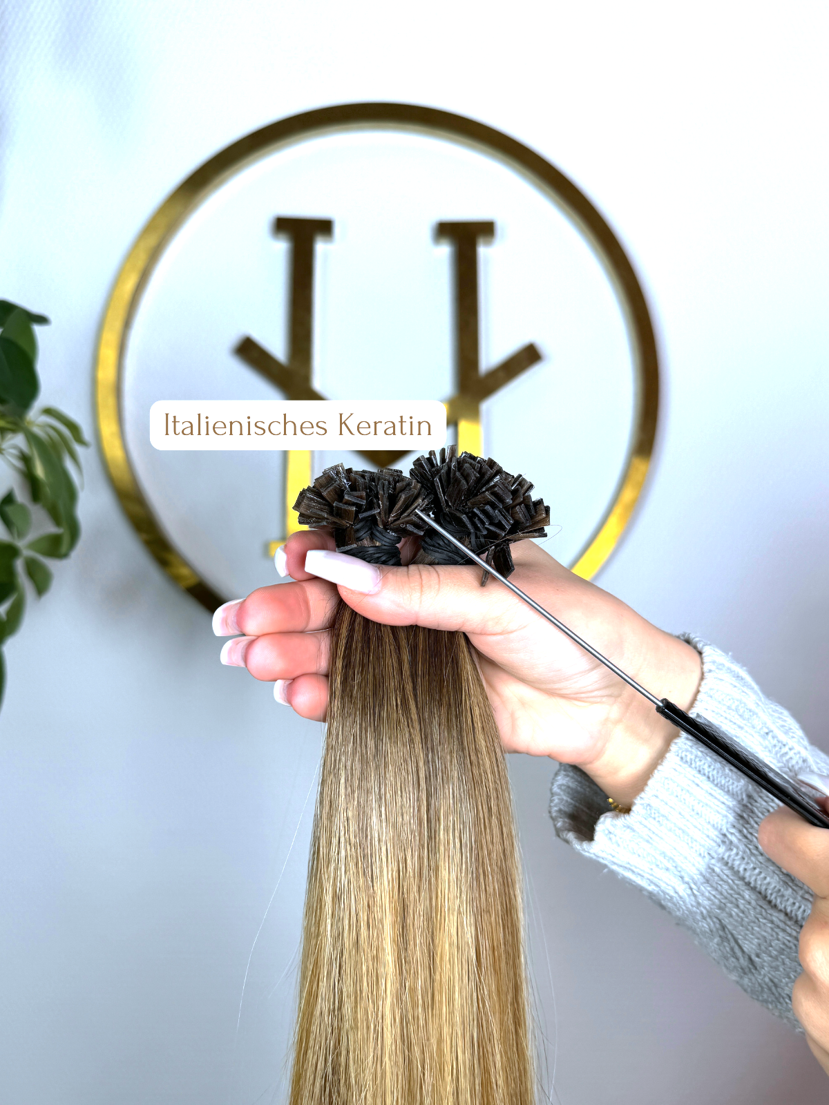 #MOCHA MELT US WELLIGE KERATIN BONDINGS BALAYAGE BRAUN 65CM ♡